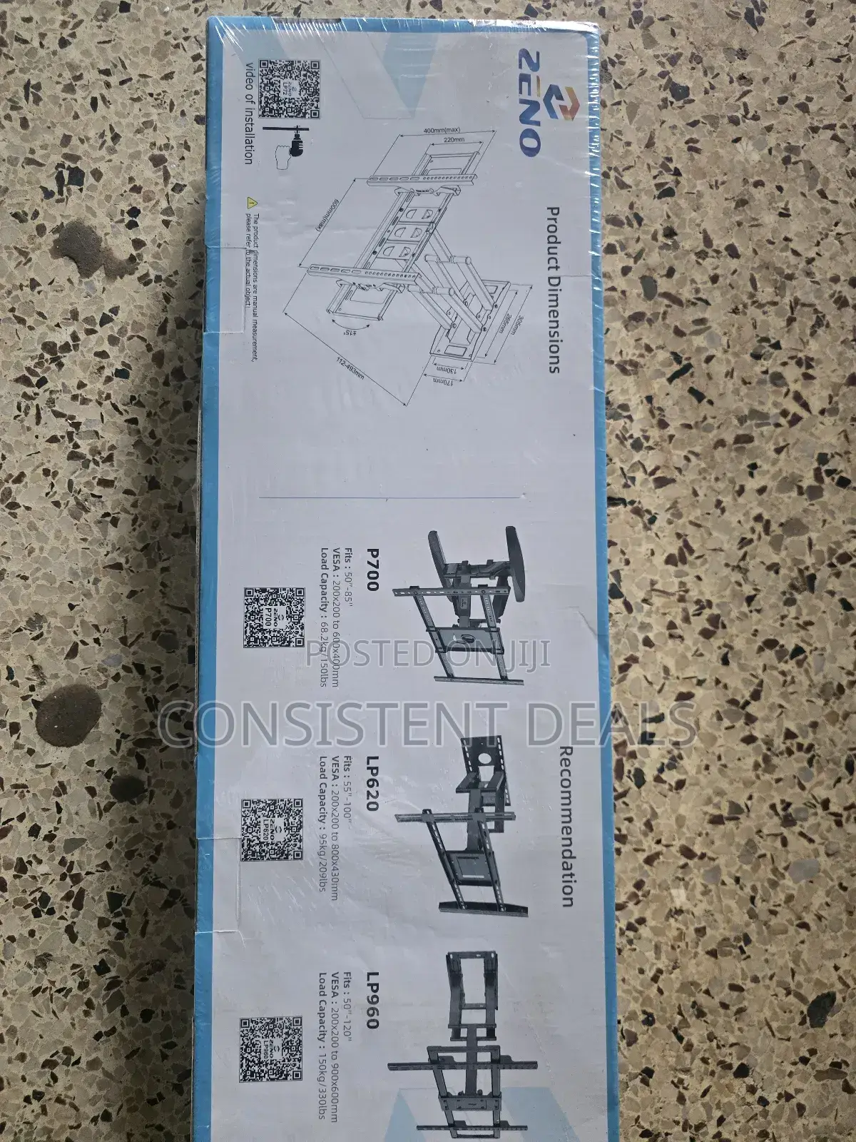 32"-80" Heavy Duty  Tv Wall Mount