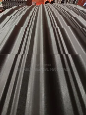 Supertile Ironsheets Black Mat G.28.(Roofings)