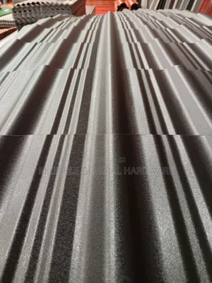 Supertile Ironsheets Black Mat G.28.(Roofings)