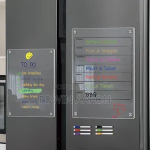 Acrylic Magnetic Fridge Planner Board