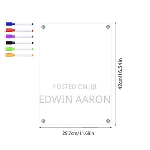 Acrylic Magnetic Fridge Planner Board