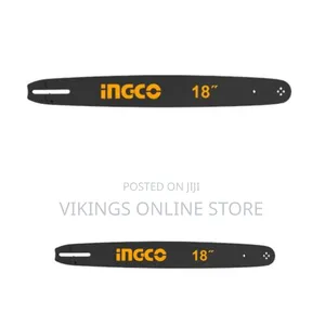 Ingco Chain Saw Bar - Black