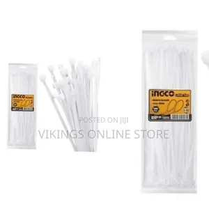 Ingco Cable Ties – White