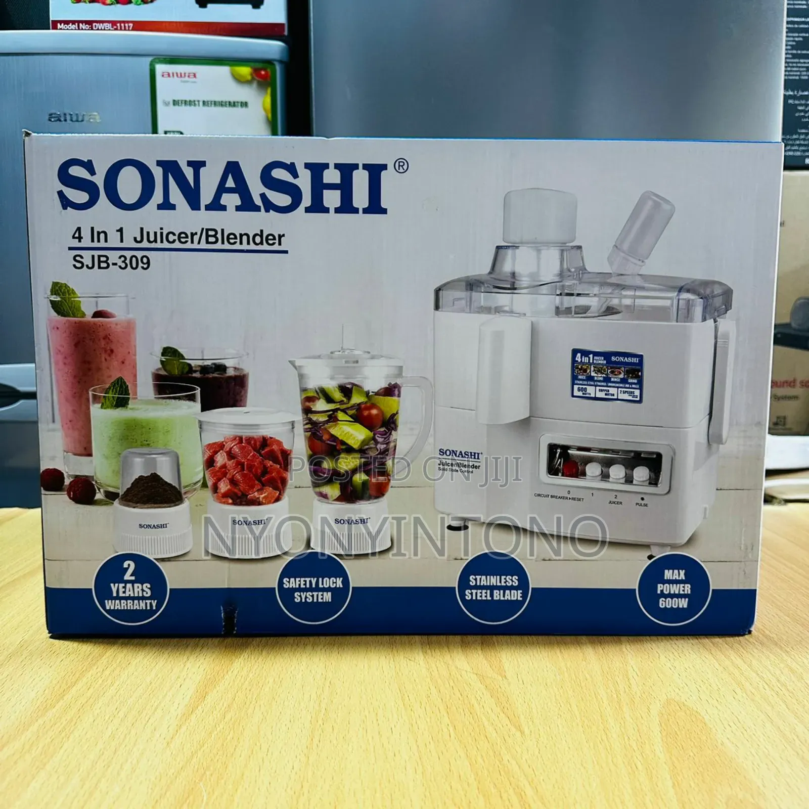 Sonashi 4 In1 Juicer/Blender Sjb309