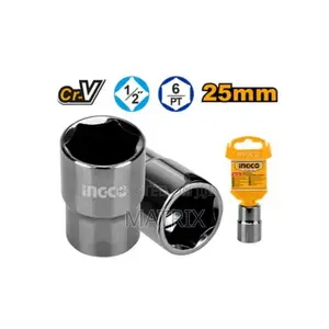 25mm Ingco 1/2" Hexagonal Socket
