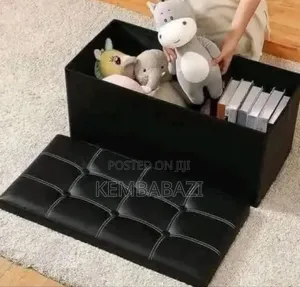 Foldable Leather Storage Ottoman Bench(76*38*38)