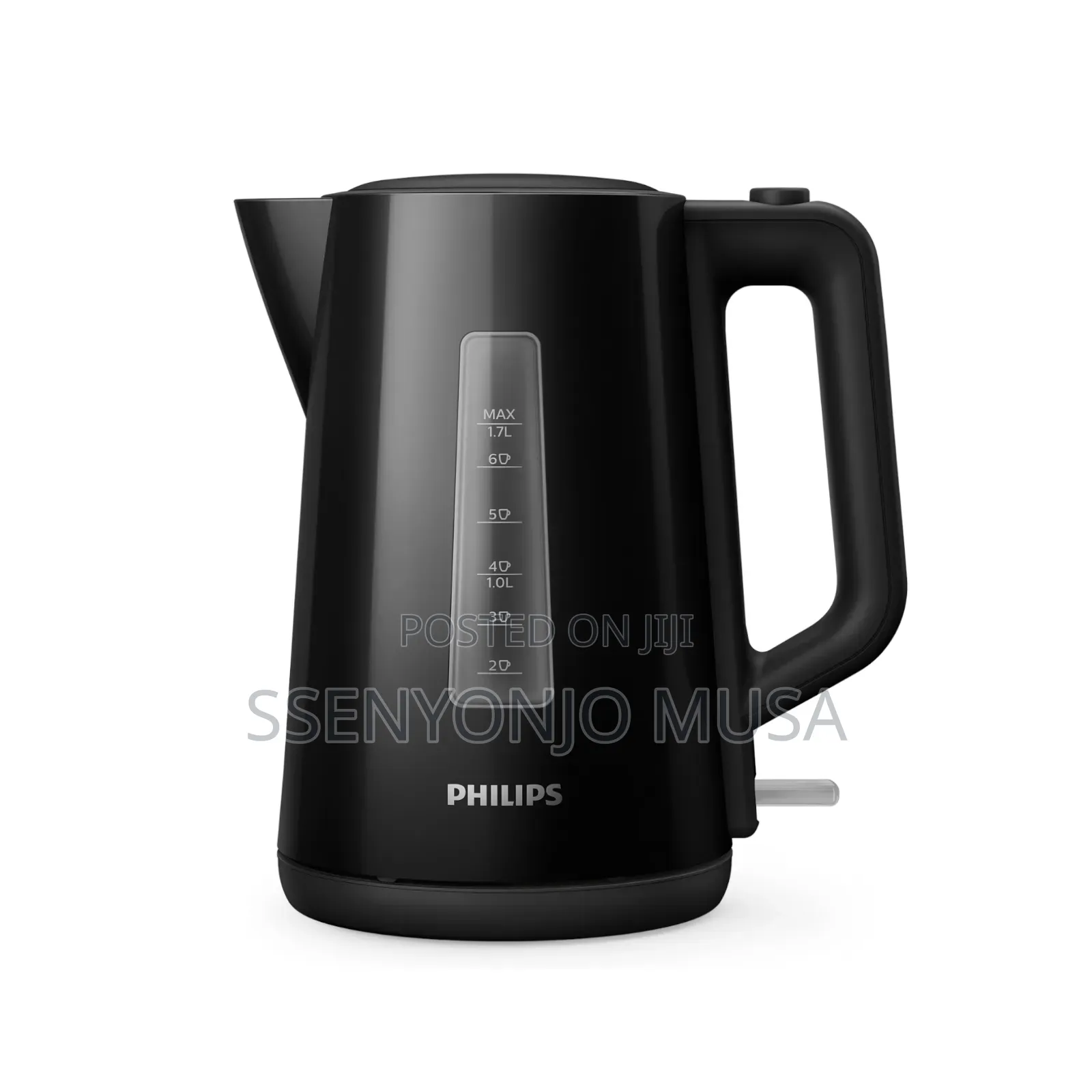 Philips Kettle 3000 Series Max-1.7l,Family-Size-Fast Boiling