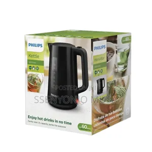 Philips Kettle 3000 Series Max-1.7l,Family-Size-Fast Boiling