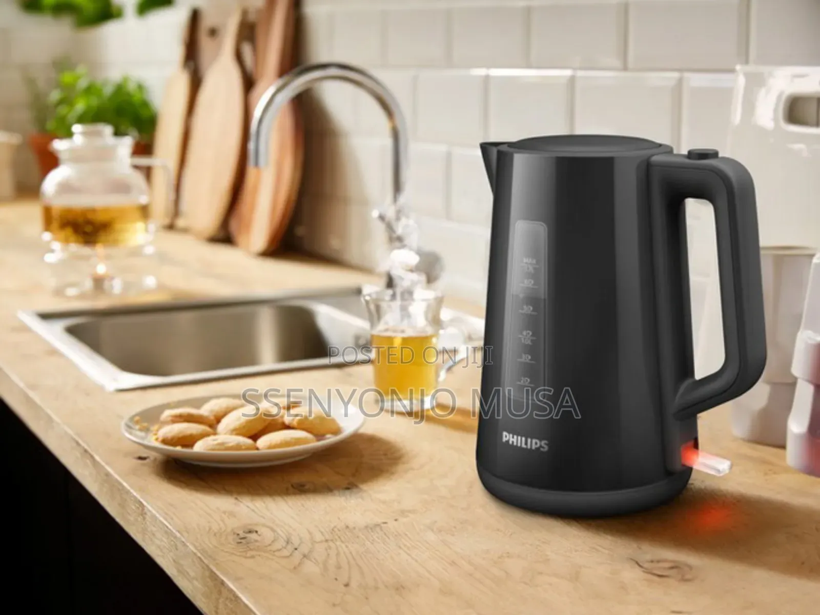 Philips Kettle 3000 Series Max-1.7l,Family-Size-Fast Boiling