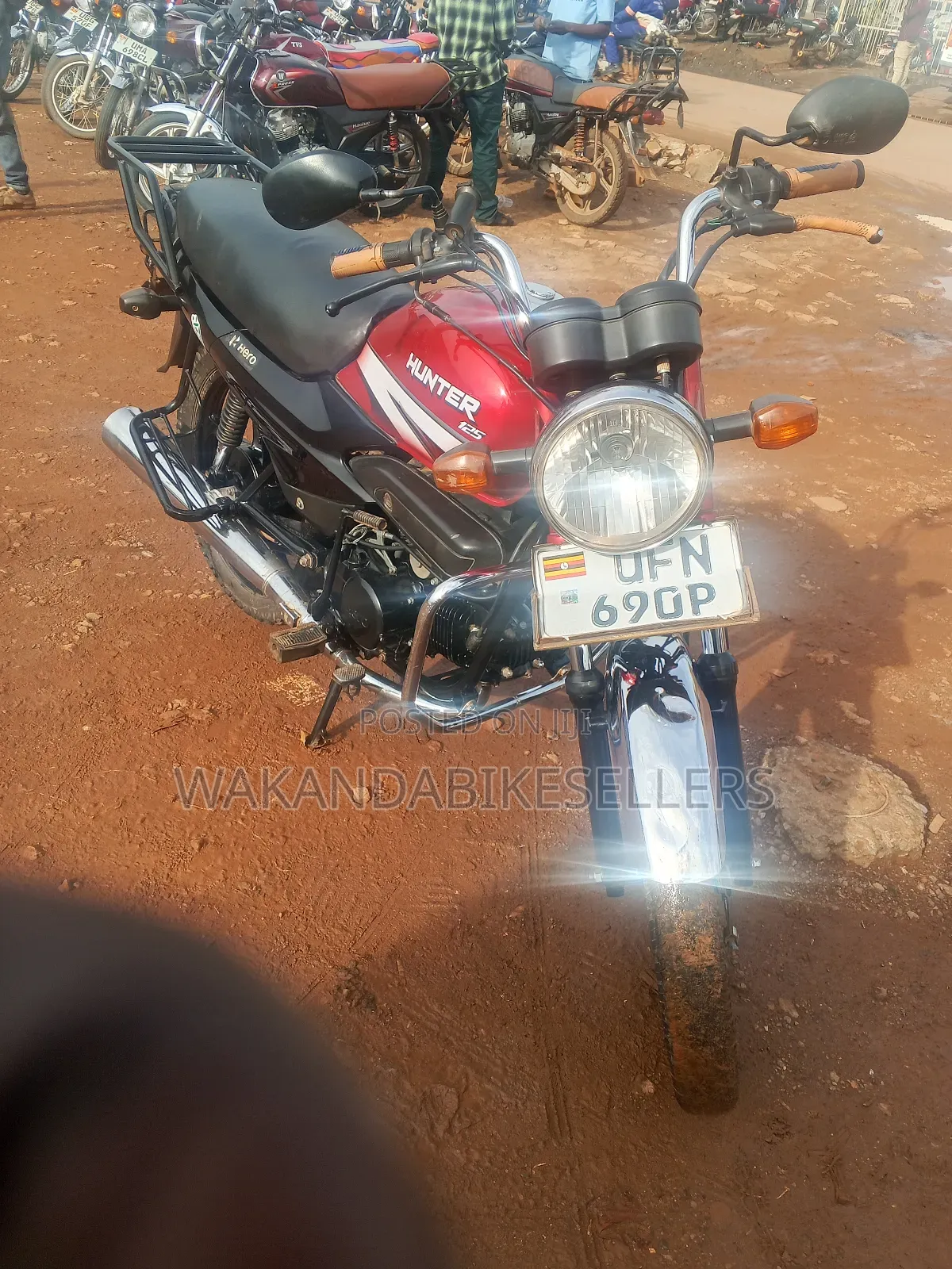 Hero Hunter 125 2023 Red