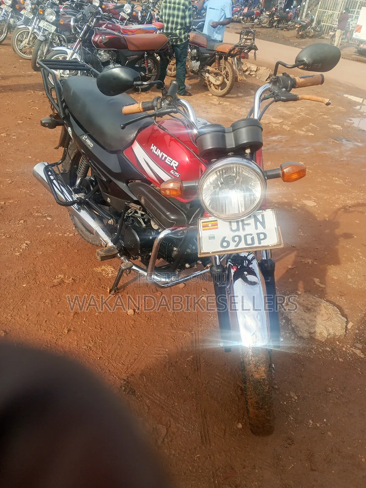 Hero Hunter 125 2023 Red