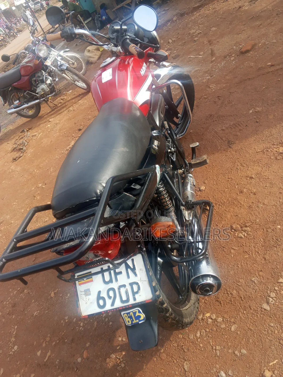 Hero Hunter 125 2023 Red