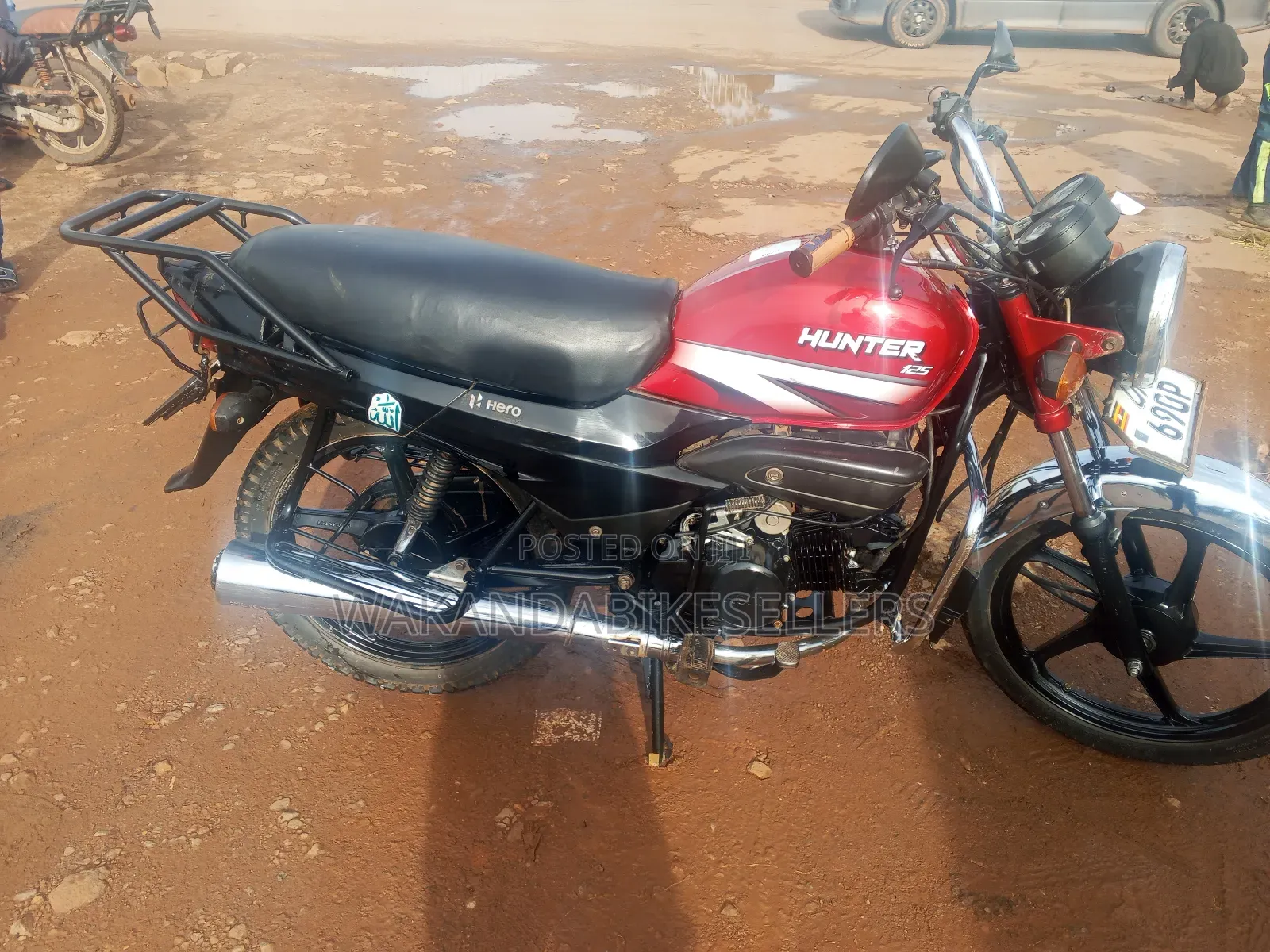 Hero Hunter 125 2023 Red