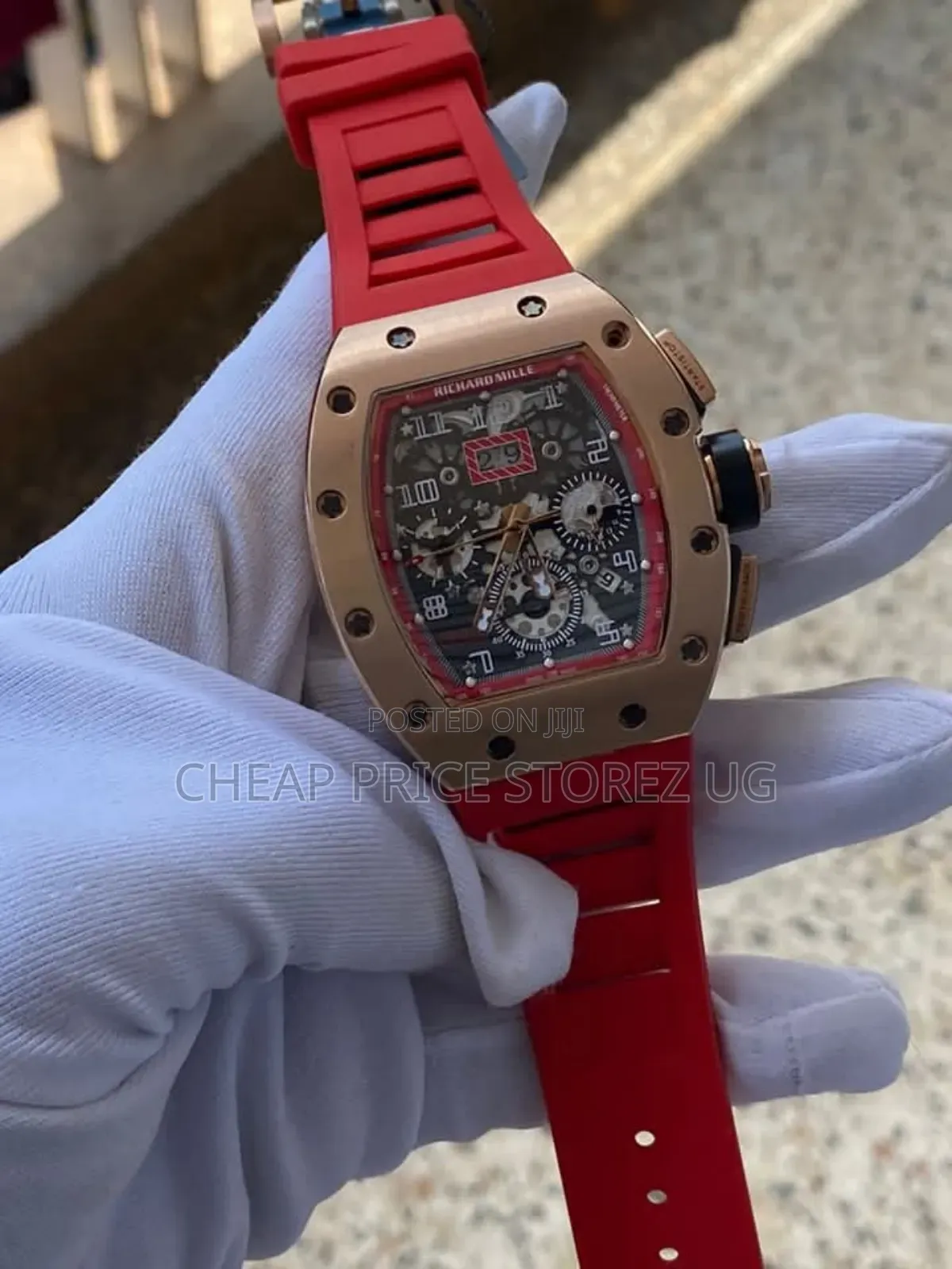 Richard Mille Automatic Rubber Wristwatch