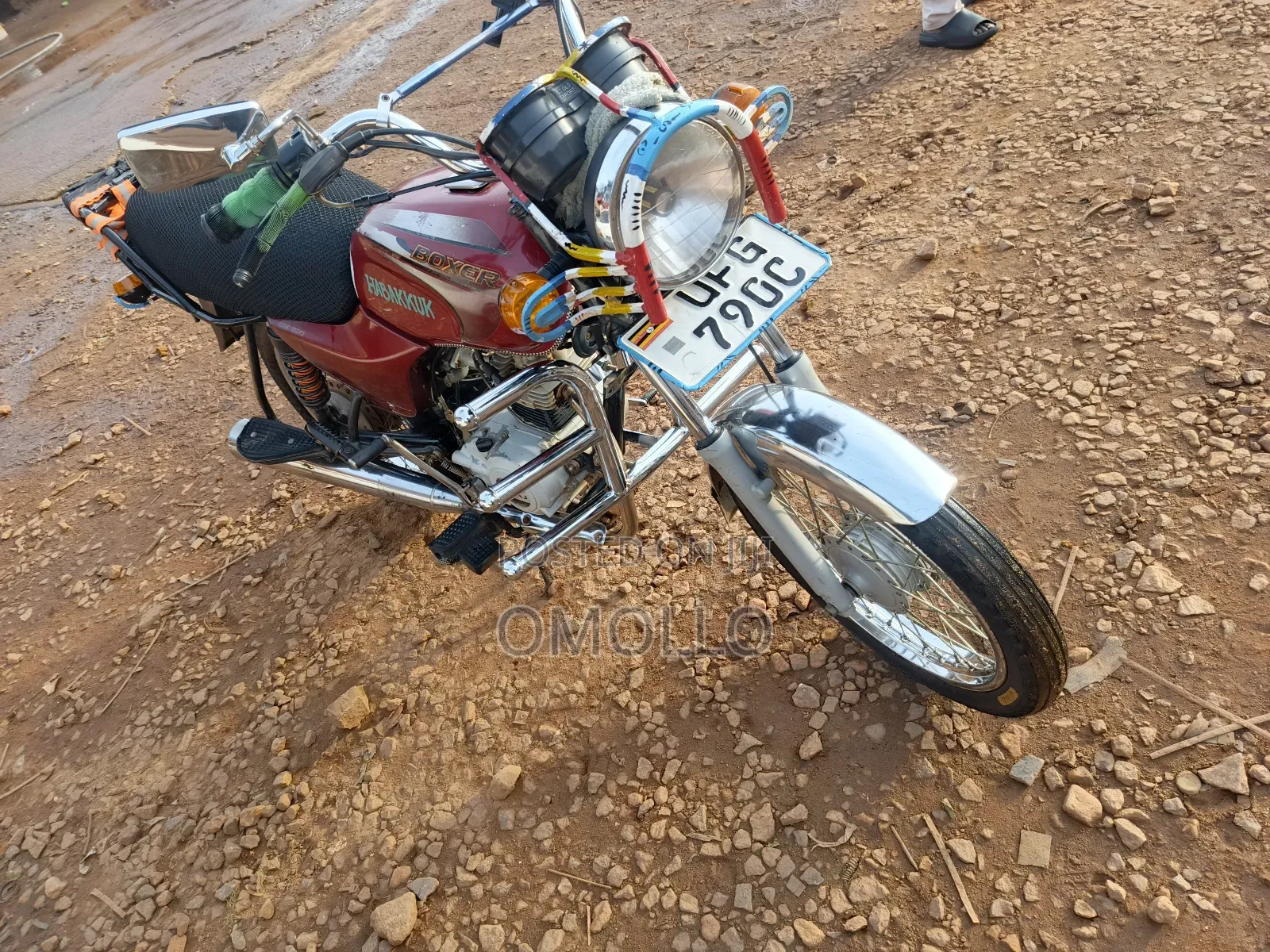 Bajaj Boxer 2021 Red