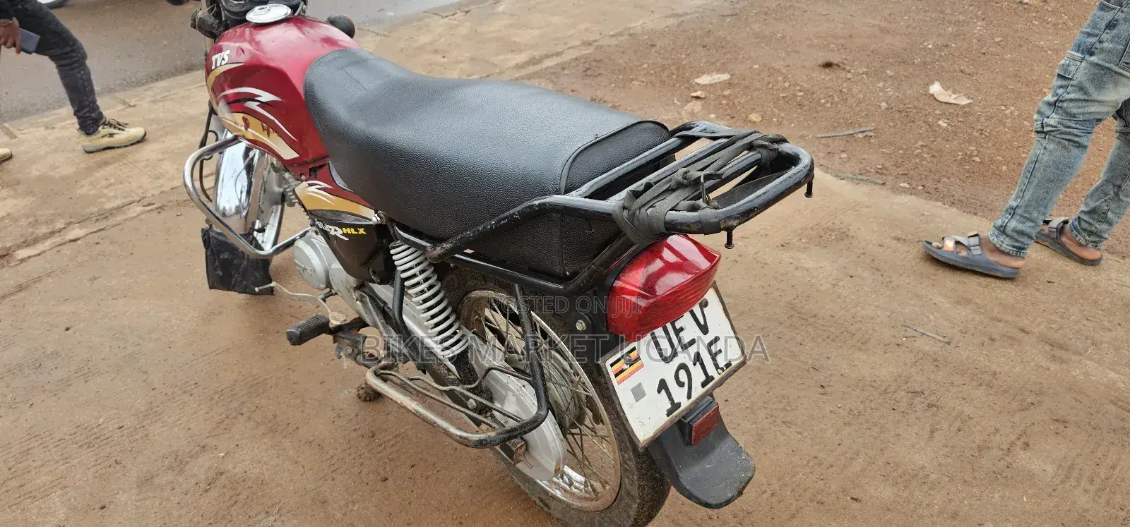 TVS XL 100 2018 Red
