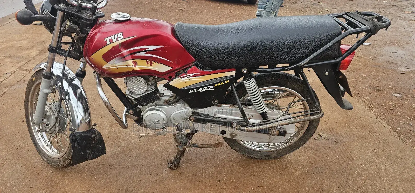 TVS XL 100 2018 Red