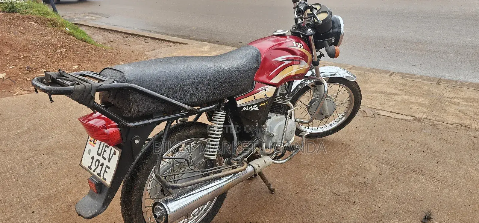 TVS XL 100 2018 Red