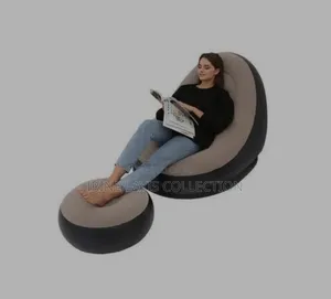 Inflatable Chair and Footstool,