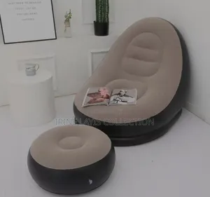 Inflatable Chair and Footstool,