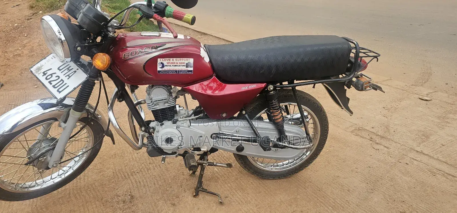 Bajaj Boxer 2025 Red