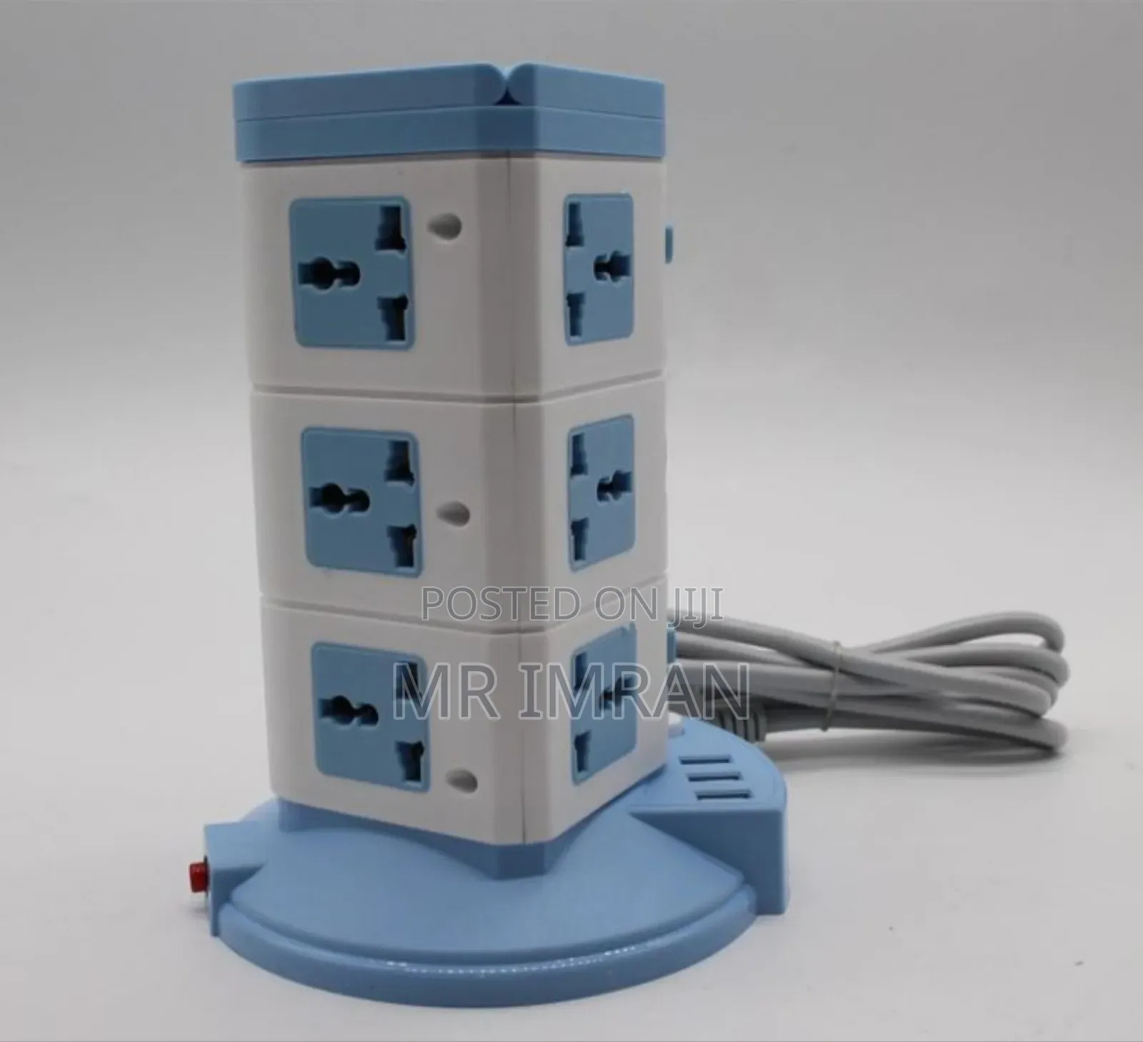 Vertical Multi-socket Tower Extension