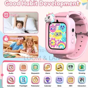 Kids Smart Watch With Camera Games