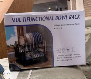 2-Tier "All in 1" Multifunctional Dish Drying Rack.