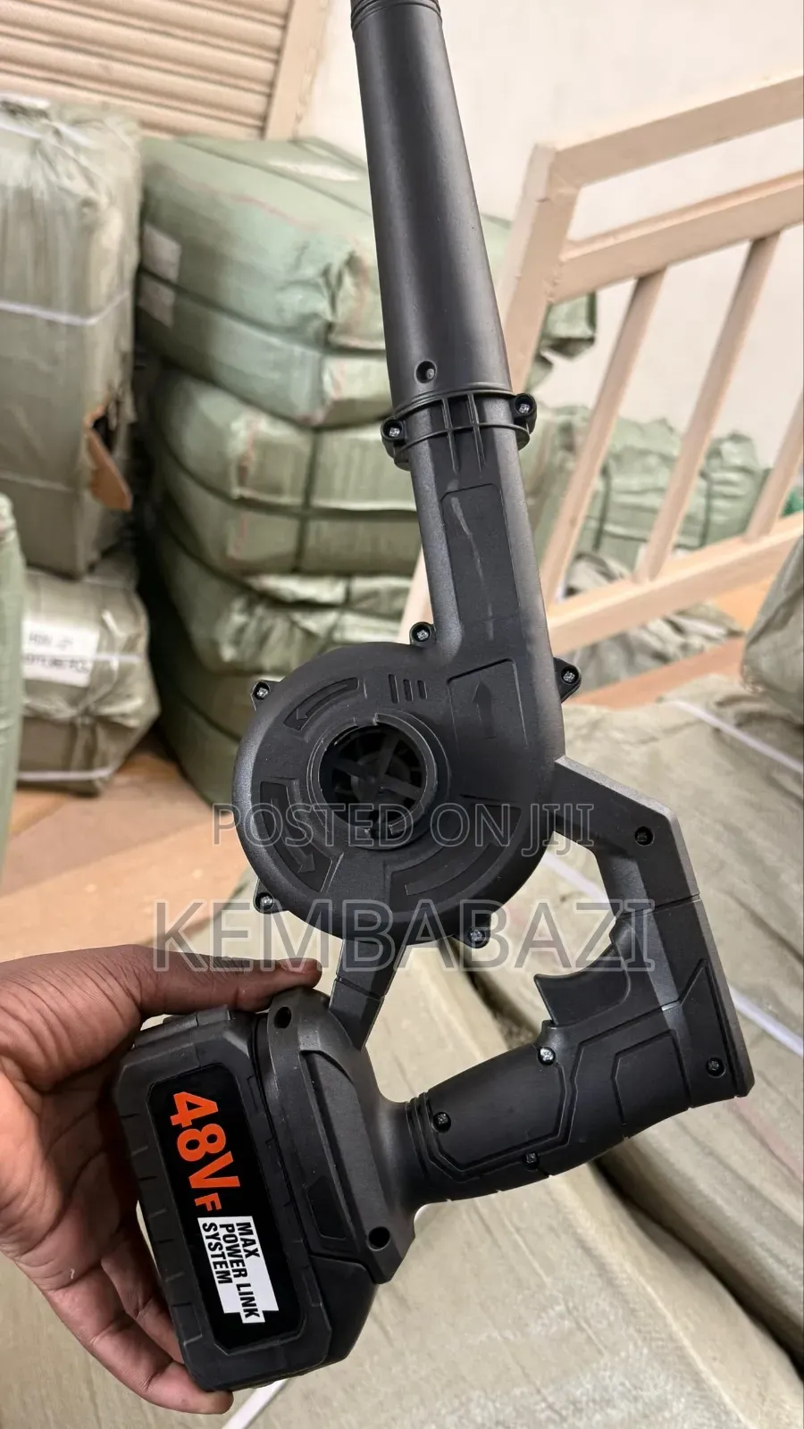 48v Cordless Leaf Blower and Vacuum Cleaner.