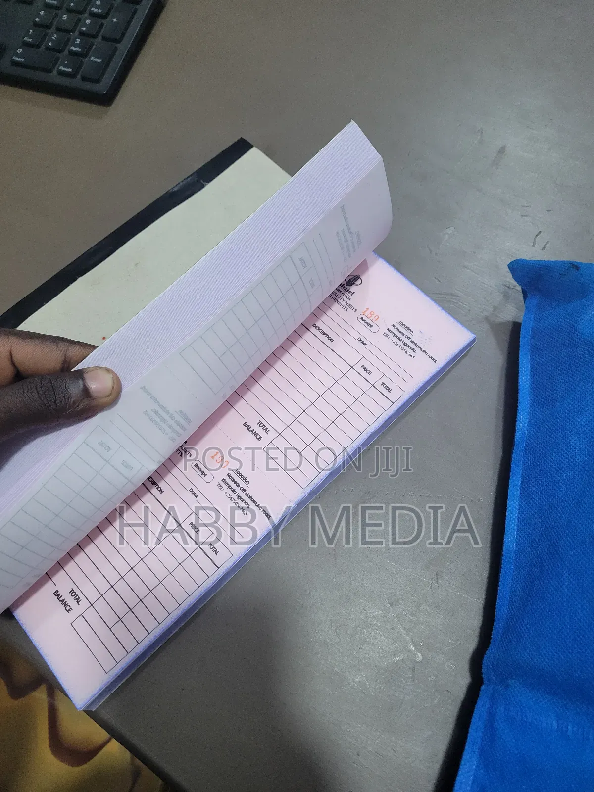 Reciept Books , Invoices, Delivery Notes