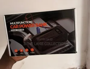 Multifunction Portable Car Jump Starter and Power Bank.