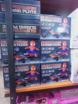 Electric Spider-Man Stunt Skateboard Toys,