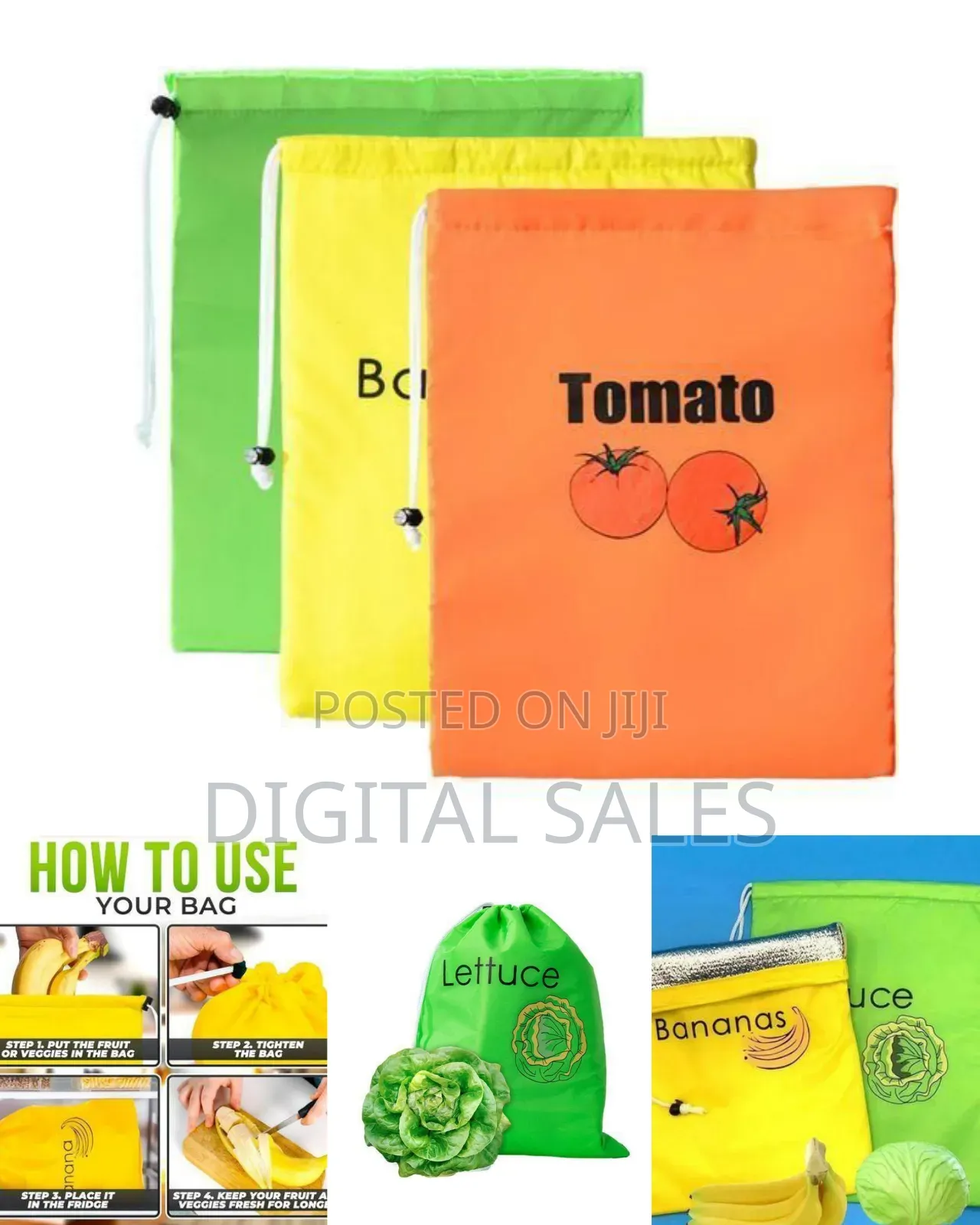 Reusable Food Storage Bag