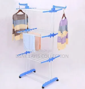 3-Tier Vertical Clothes Drying Rack.