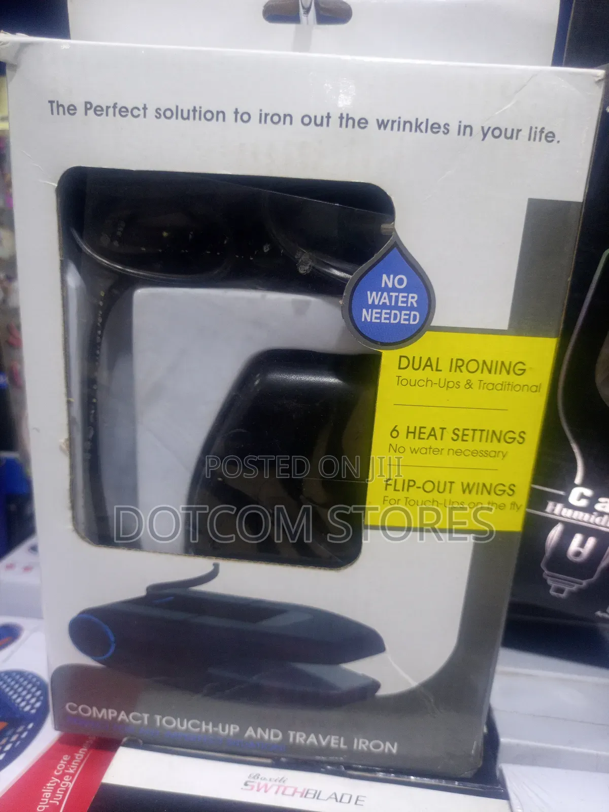 Compact, Portable Travel Iron