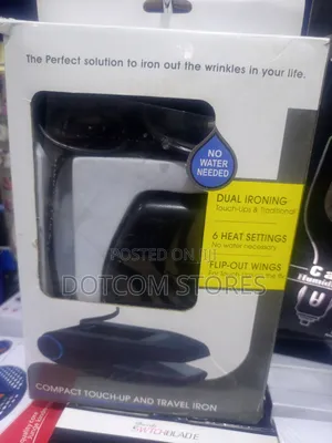 Compact, Portable Travel Iron