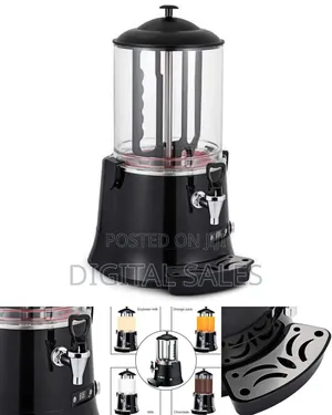 Professional Heated Beverage Dispenser and Hot Chocolate Maker