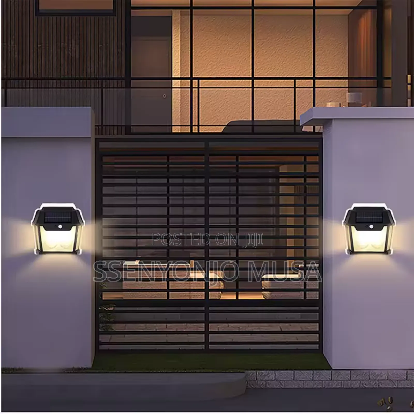 Solar Led Motion Sensor Wall Light – Waterproof Outdoor Garden