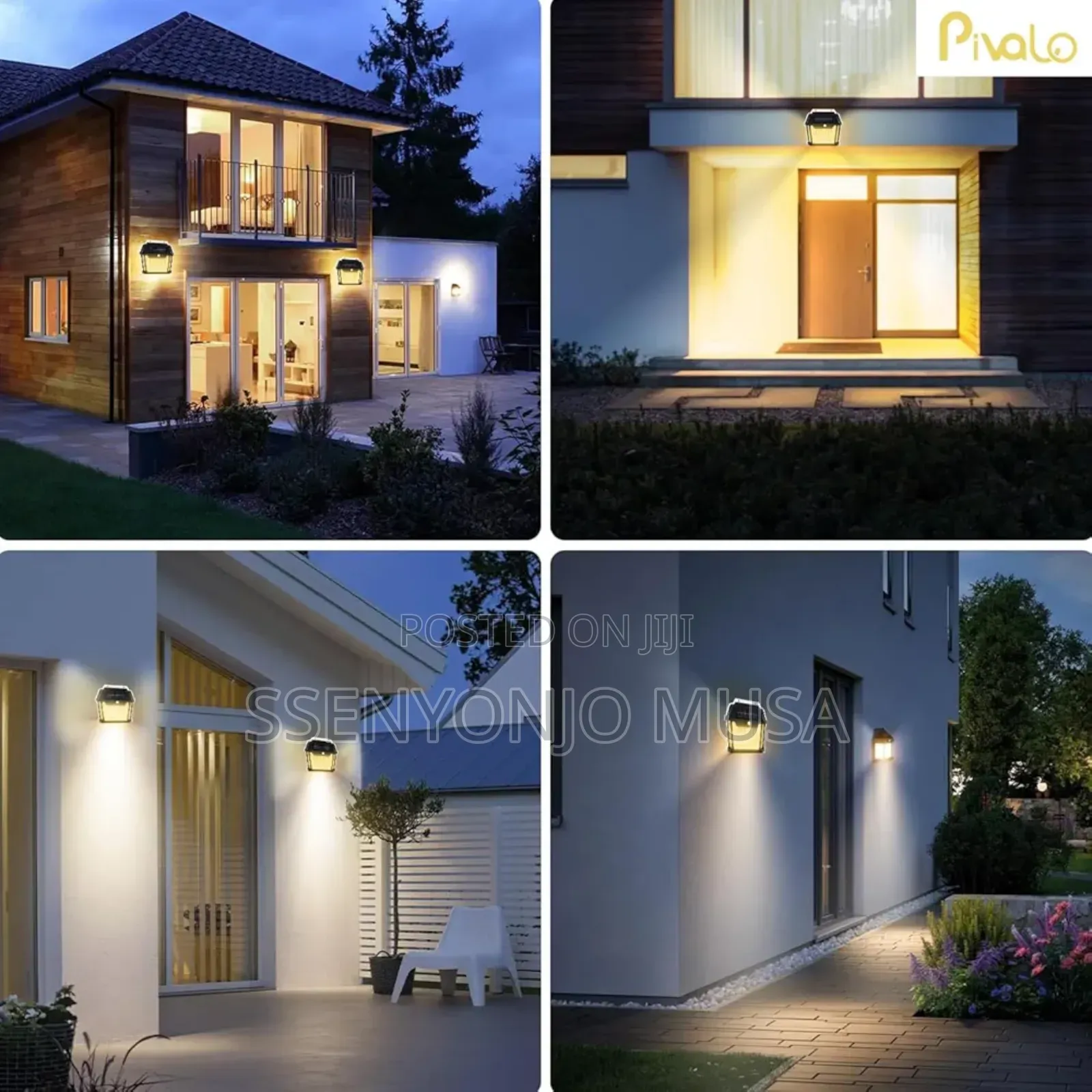 Solar Led Motion Sensor Wall Light – Waterproof Outdoor Garden