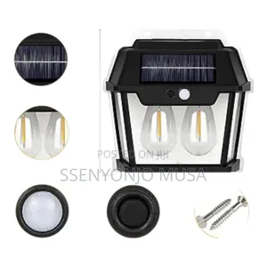 Solar Led Motion Sensor Wall Light – Waterproof Outdoor Garden