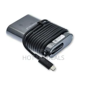 Dell Laptop Charger 65w Type Usb C-black