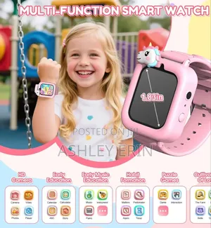 Kids Smart Watch With Camera Games