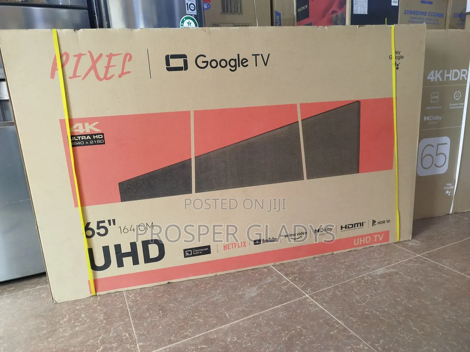 65 Pixel Smart Android Google Tv