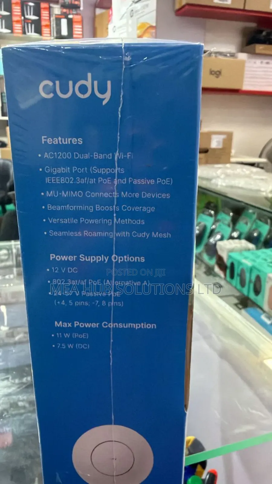 Cudy Ac 1200 Dual Band Gigabit Indoor Access Point
