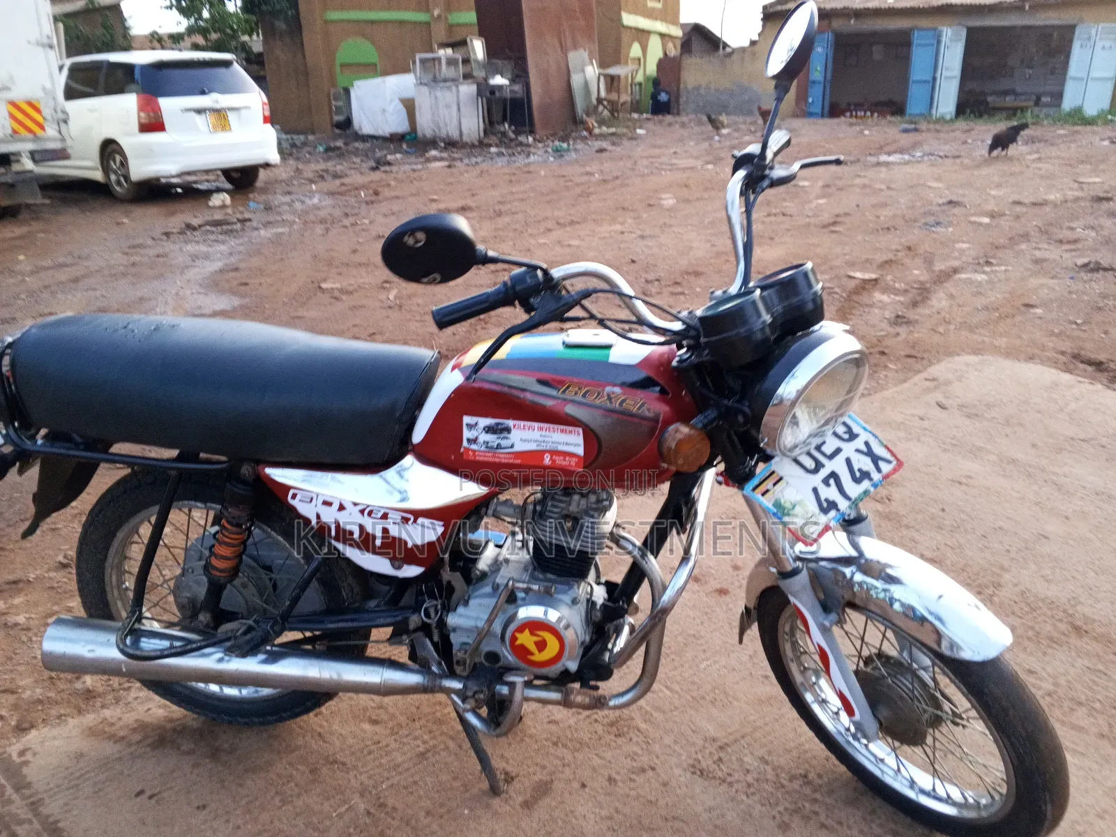 Bajaj Boxer 100 2017 Red