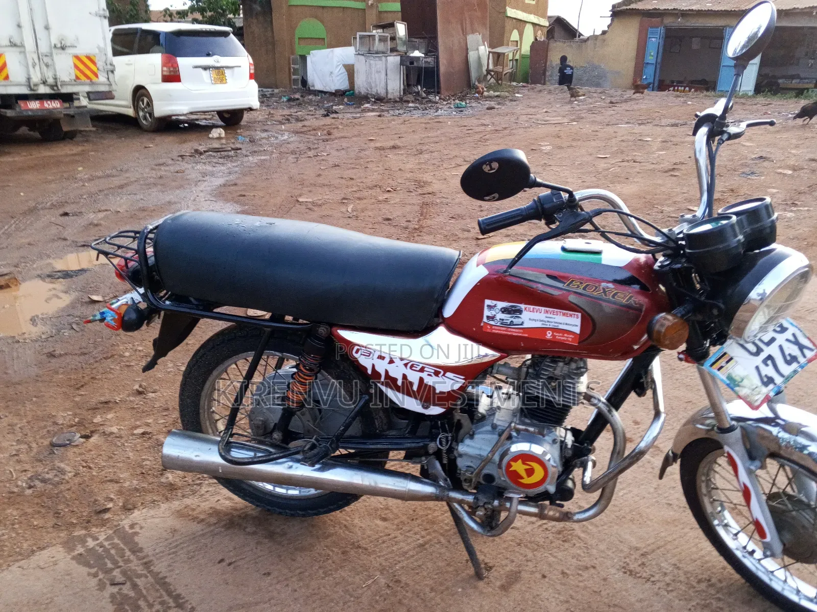Bajaj Boxer 100 2017 Red