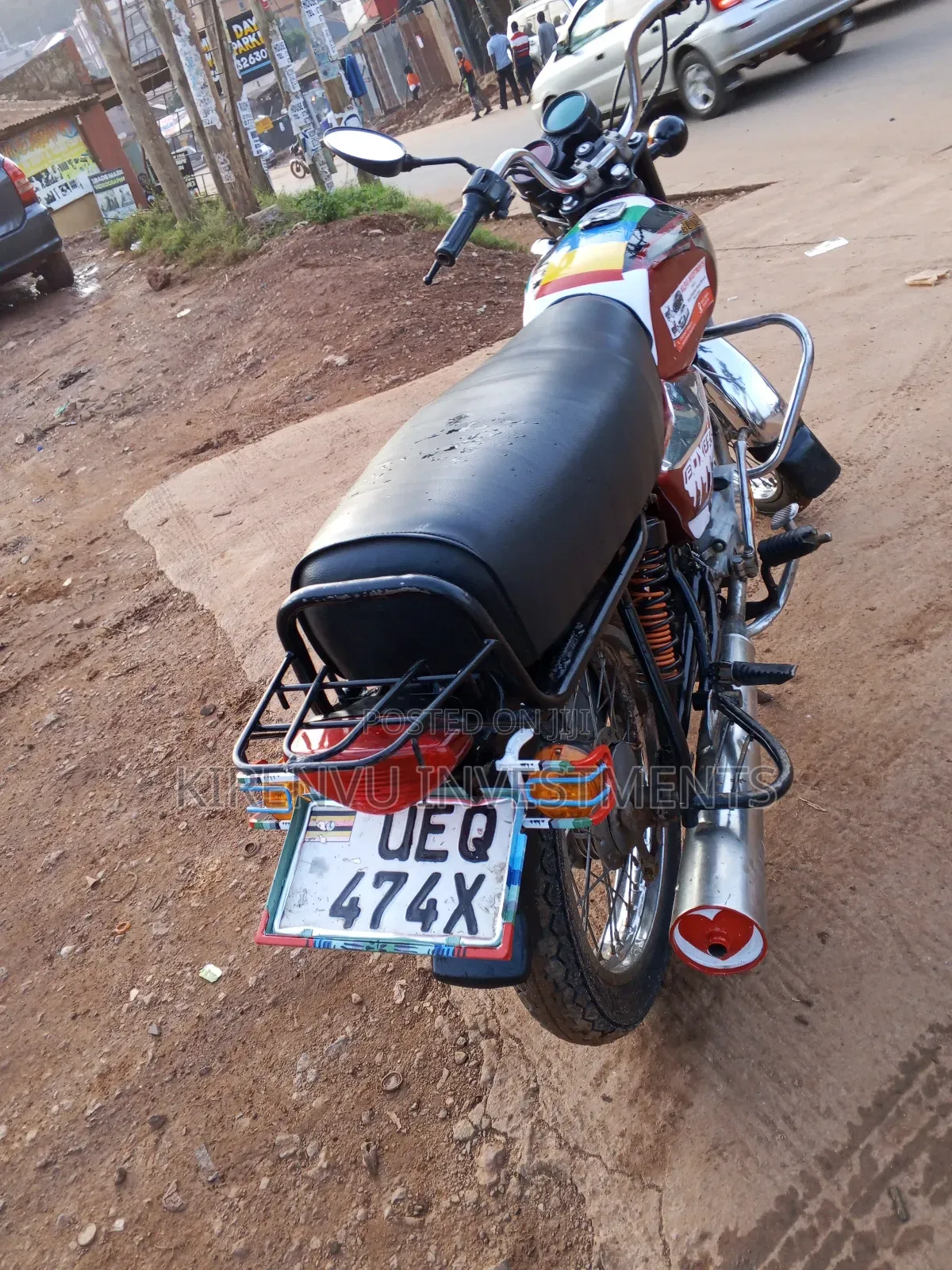 Bajaj Boxer 100 2017 Red