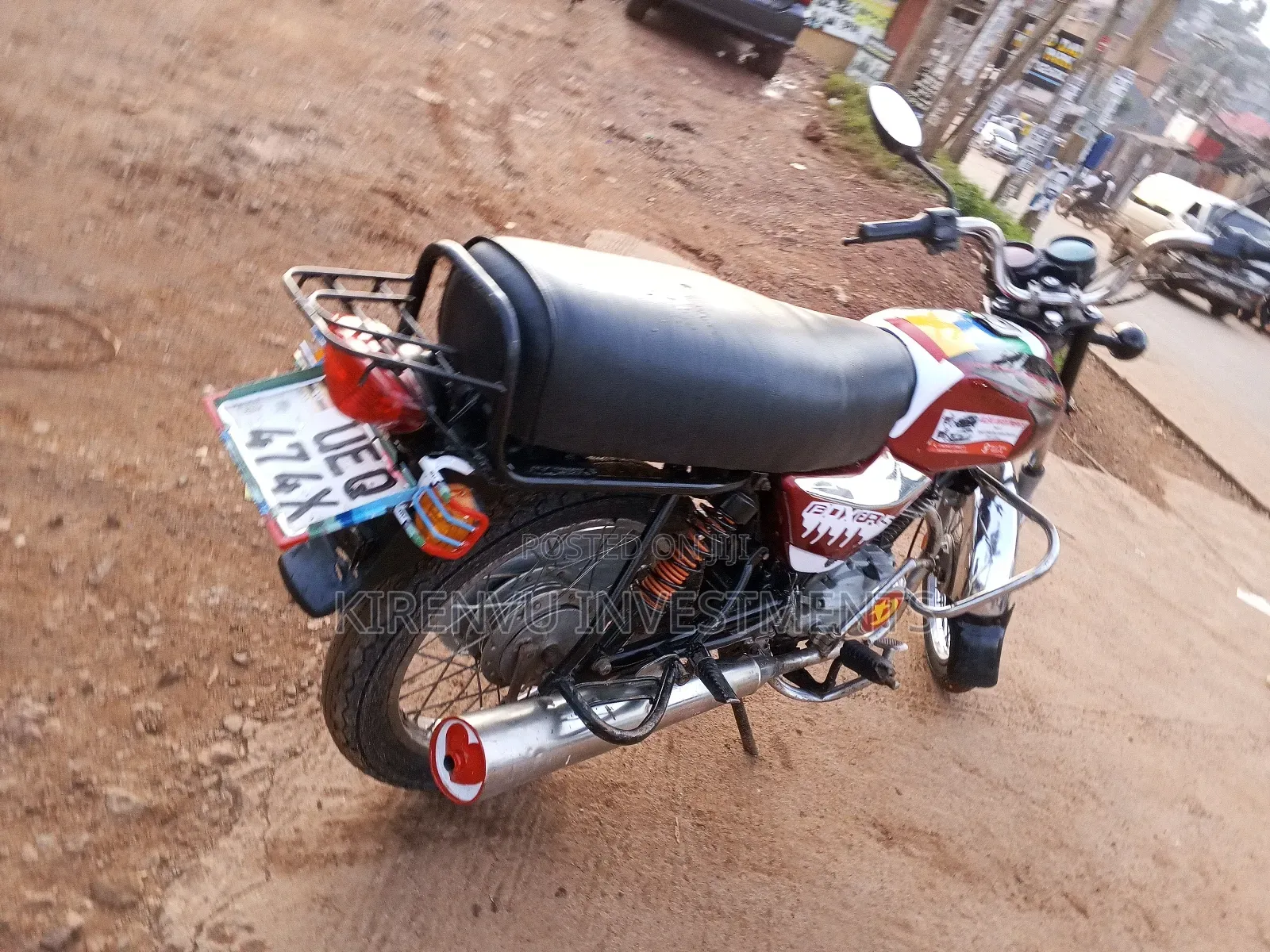 Bajaj Boxer 100 2017 Red