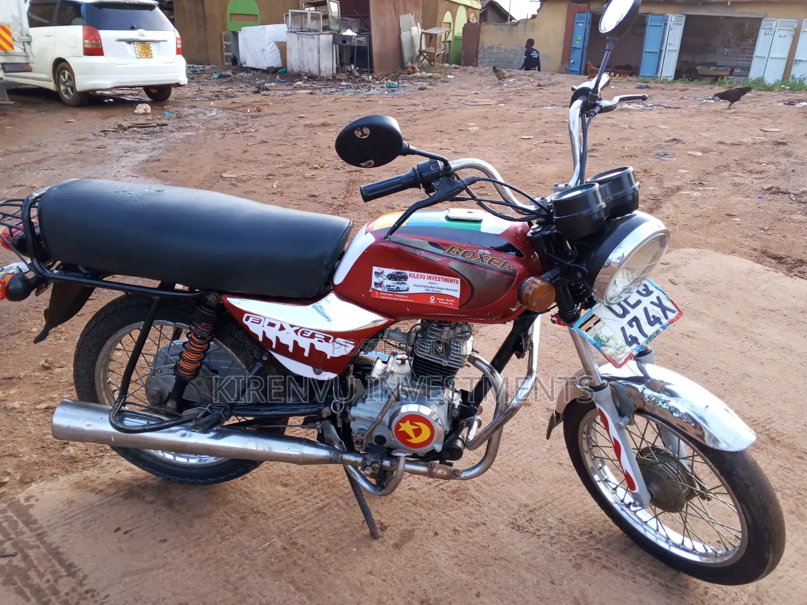 Bajaj Boxer 100 2017 Red