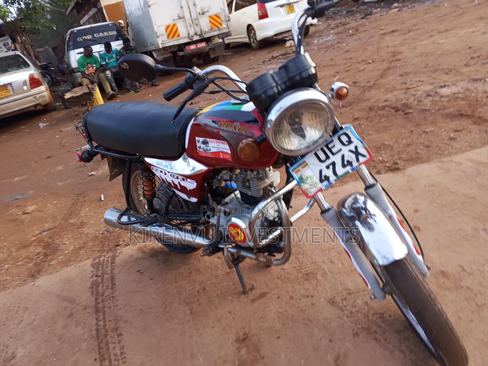 Bajaj Boxer 100 2017 Red
